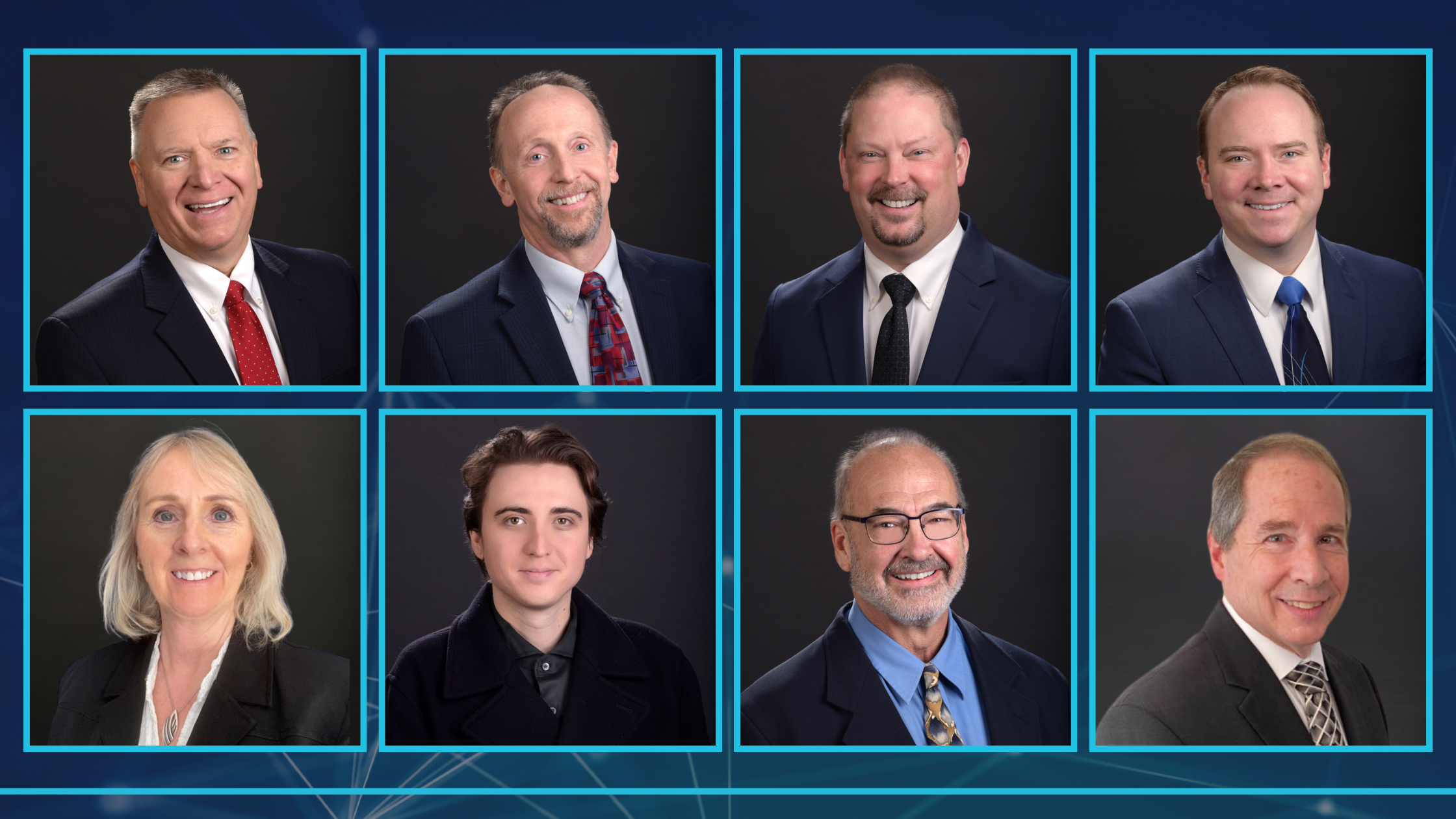 The Mission Broadband Team, including Jim Rogers, Trevor Gordon, Jason Gay, Jeff Rogers, Margaret Lowry Brown, Nathaniel Gass, Mark Van Loan, and Leland Willette